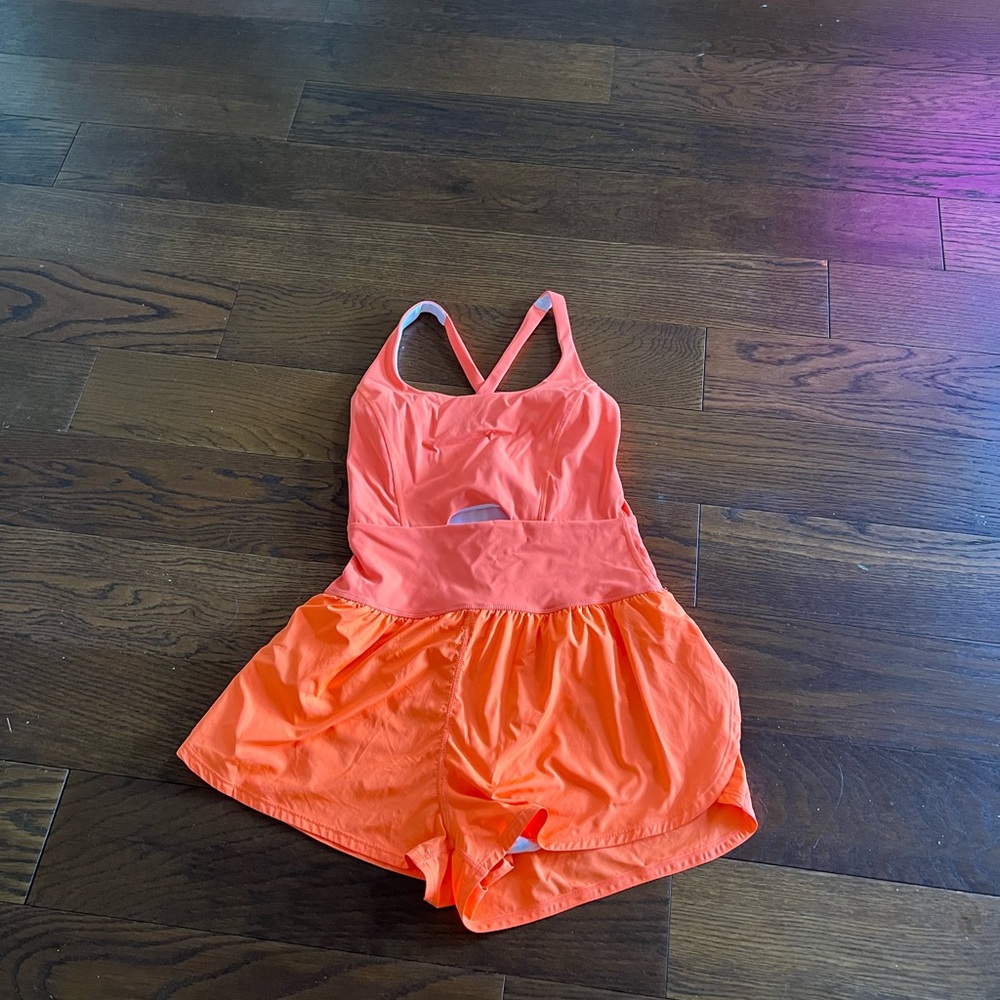 Free People Movement Righteous Runsie - Hot Watermelon